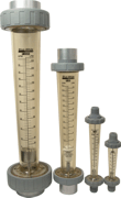 Polysulfone,Molded,Rotameters,Blue,White,Industries