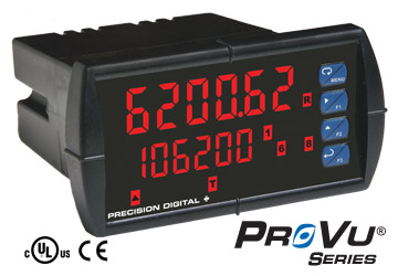 PD6200: Analog Input Dual-Line Flow Rate/Totalizer